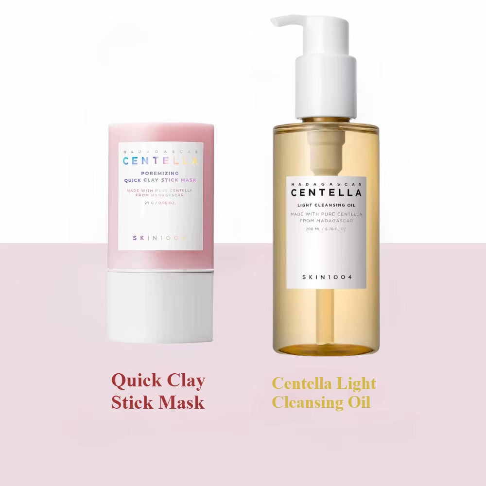 Skin1004 Centella Pink Salt Skincare Set – Toner, Serum, Pore Cleanser & Light Gel Cream | Original Korean Facial Care