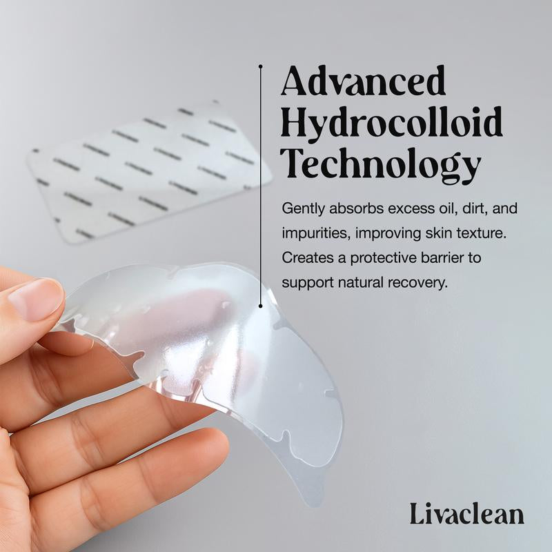 20Ct Hydrocolloid Nose Strips for Pores, Pimples & Oil