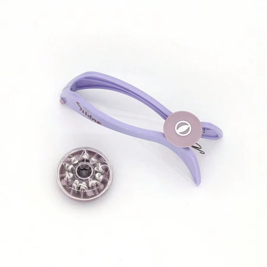 Portable Facial Hair Remover – Spring Threading Epilator for Face, Cheeks & Arms | Facial Massager & Beauty Tool for Women & Girls