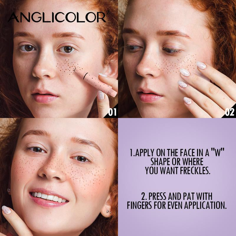 Freckle Stamp Pen – Waterproof, Long-Lasting & Quick-Dry Liquid Makeup for Natural, Lifelike Freckles (Shade 1.0 Light)