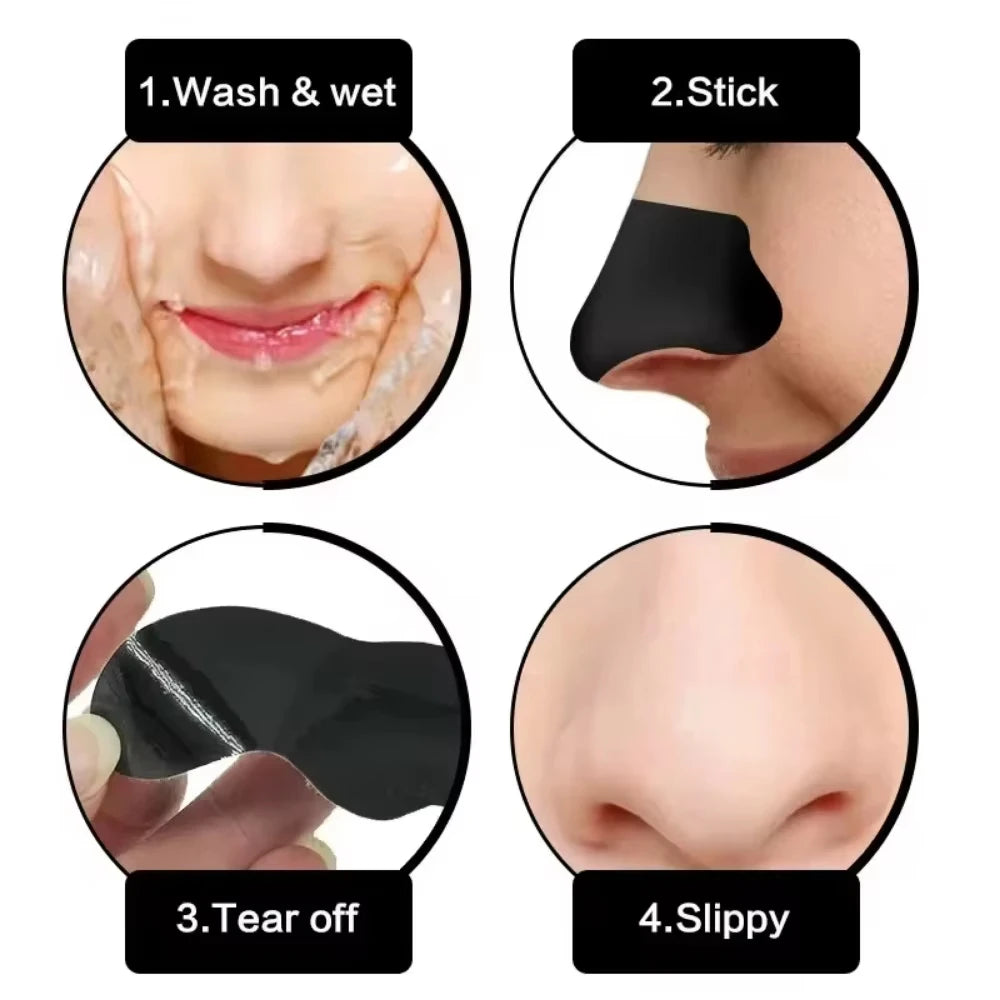 10/50/100 Pcs Blackhead Removal Nose Strips – Gentle & Effective Deep Pore Cleansing for Clear, Smooth Skin