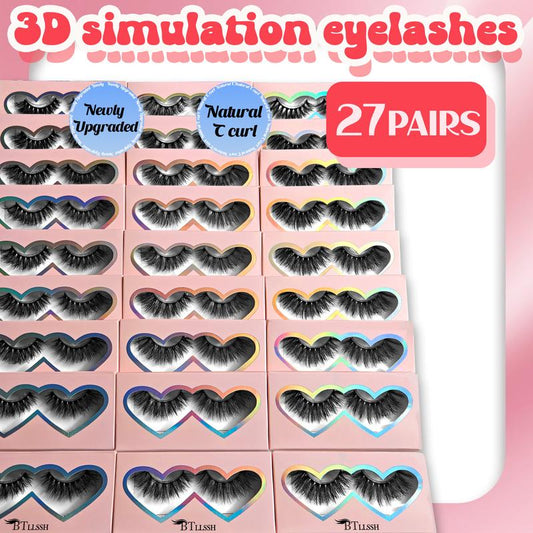 3D/5D Faux Mink Lashes – 3 Styles | 100% Handmade, Luxurious False Eyelashes