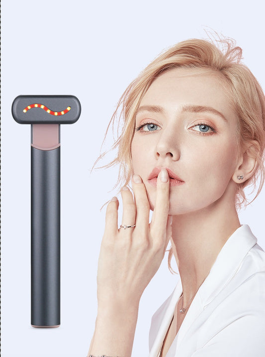 RF Eye Massager – Portable Microcurrent & Heating Vibration Device for Eye Care | Compact Anti-Aging Ion Therapy Tool