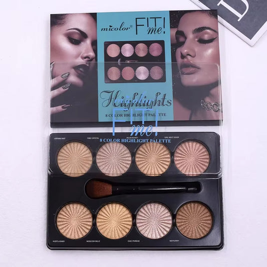New 12-Color Matte Makeup Palette – Long-Lasting Waterproof Face & Foundation Shades | Natural White to Brown Cosmetics for Women