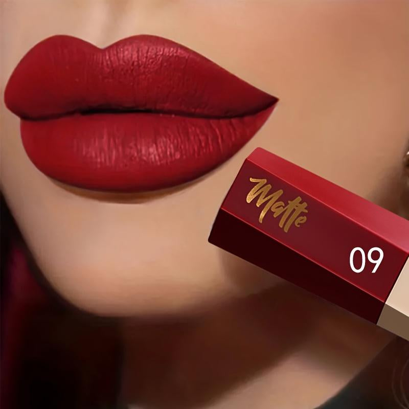 Lip Gloss 13Color Waterproof Matte Velvet Lip Tint - Long-Lasting, 5 Shade Families (Reds, Nudes, Browns, Oranges, Pinks), Smooth Liquid Formula, Rich Pigmentation, Ideal for Daily Makeup & Valentine'S Gift Gloss Lipgloss Lipstick Cosmetic