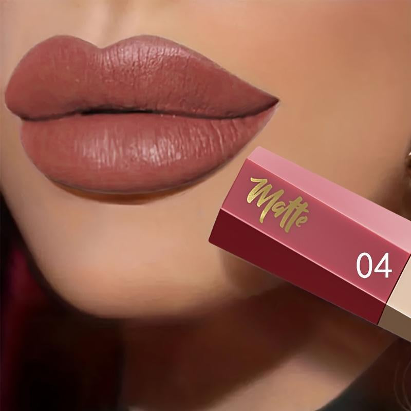 Lip Gloss 13Color Waterproof Matte Velvet Lip Tint - Long-Lasting, 5 Shade Families (Reds, Nudes, Browns, Oranges, Pinks), Smooth Liquid Formula, Rich Pigmentation, Ideal for Daily Makeup & Valentine'S Gift Gloss Lipgloss Lipstick Cosmetic