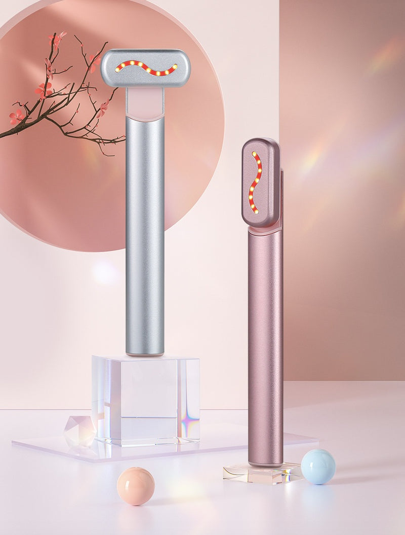 RF Eye Massager – Portable Microcurrent & Heating Vibration Device for Eye Care | Compact Anti-Aging Ion Therapy Tool