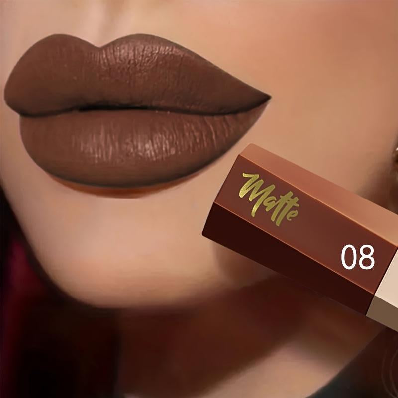Lip Gloss 13Color Waterproof Matte Velvet Lip Tint - Long-Lasting, 5 Shade Families (Reds, Nudes, Browns, Oranges, Pinks), Smooth Liquid Formula, Rich Pigmentation, Ideal for Daily Makeup & Valentine'S Gift Gloss Lipgloss Lipstick Cosmetic
