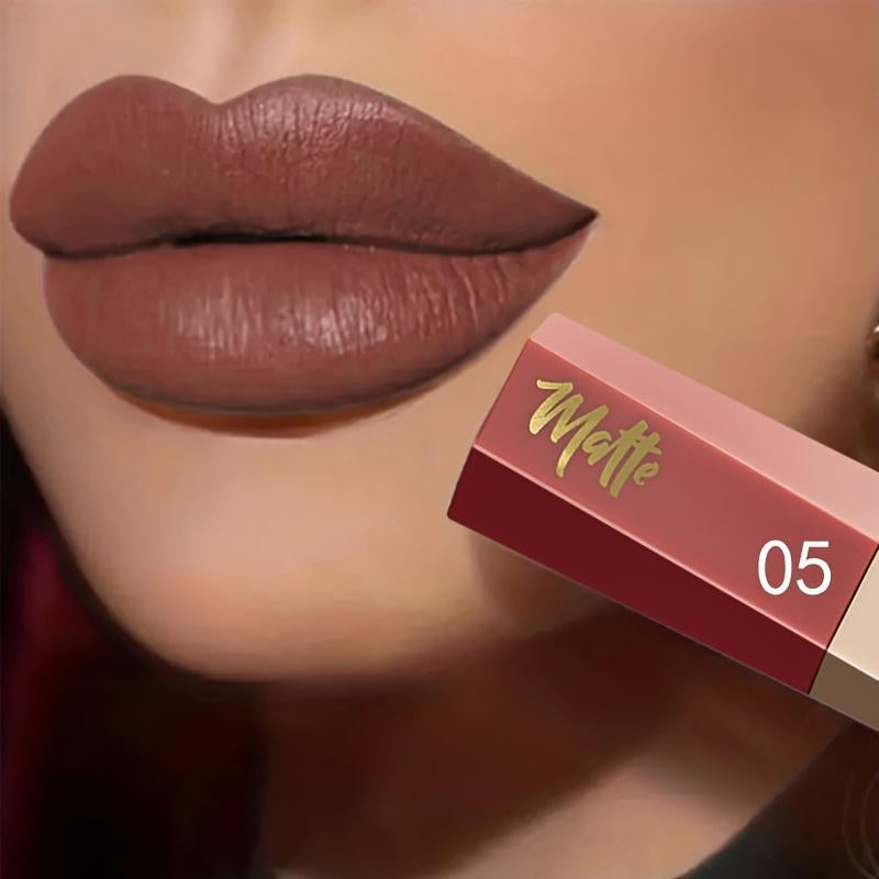 Lip Gloss 13Color Waterproof Matte Velvet Lip Tint - Long-Lasting, 5 Shade Families (Reds, Nudes, Browns, Oranges, Pinks), Smooth Liquid Formula, Rich Pigmentation, Ideal for Daily Makeup & Valentine'S Gift Gloss Lipgloss Lipstick Cosmetic