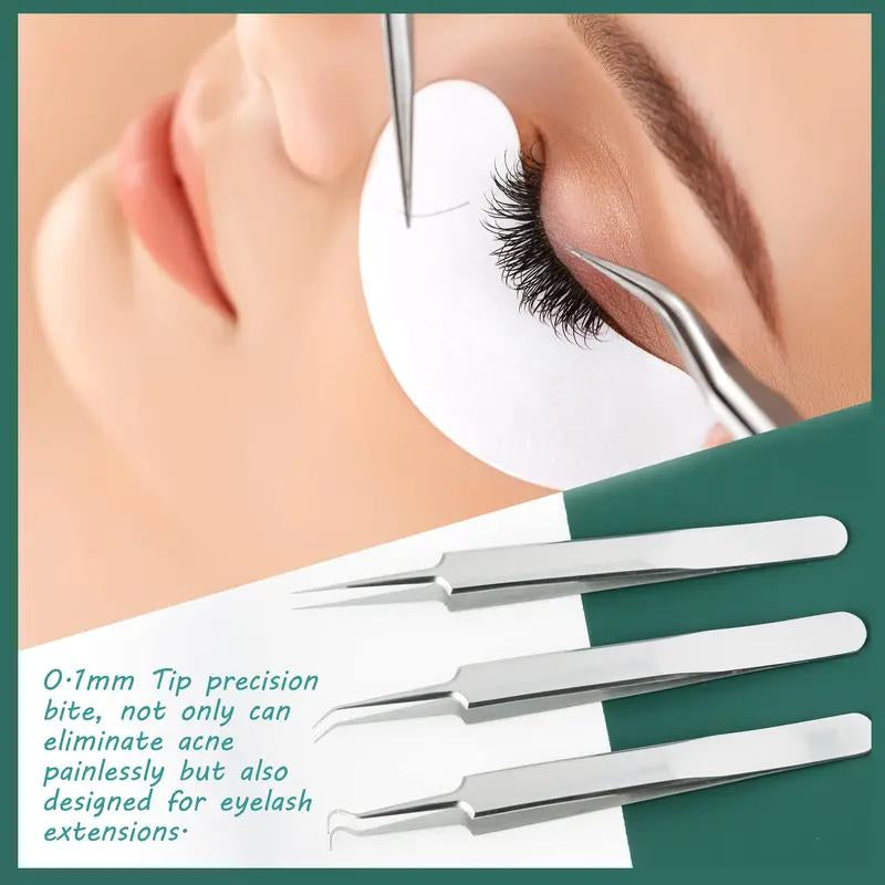 Blackhead Remover Tool Kit – 15 PCS Professional Pimple Popper & Acne Extractor Set, Premium Stainless Steel Blemish Removal Tools with Metal Storage Case