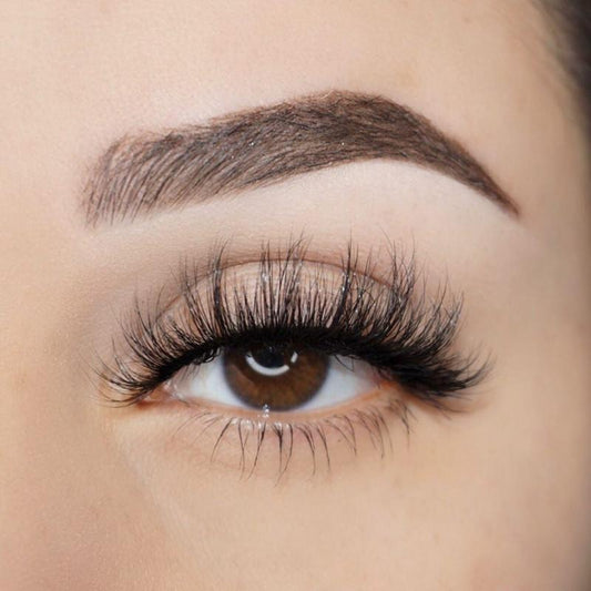 Sky Lashes 3D False Eyelashes – Wispy Round Effect, Reusable Up to 20 Times, 1 Pair (Glue Not Included)